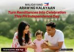 Turn Remittances Into Celebration This PH Independence Day