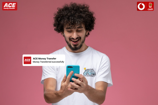 Use ACE Money Transfer & Send Money to Vodafone Egypt from Denmark