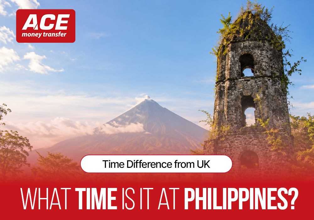 What time is it at Philippines? – Time Difference from UK