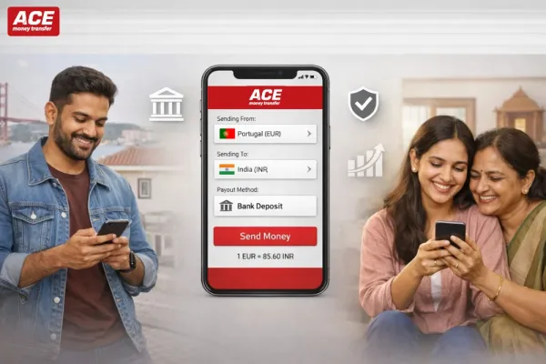 Why Choose Bank Deposit When Sending from Portugal to India with ACE