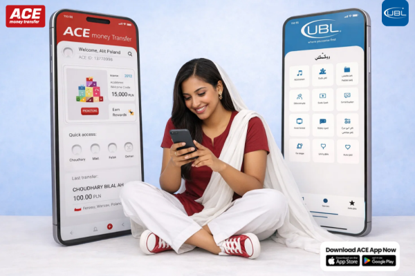 Fast UBL Transfers via ACE: Poland to Pakistan
