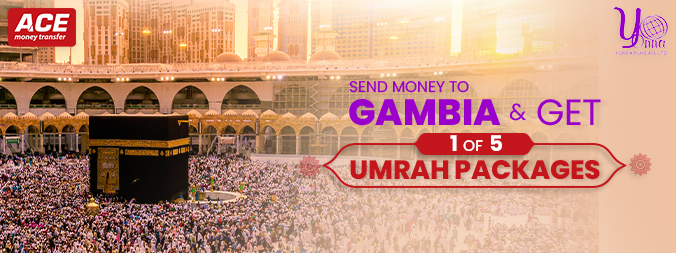 Send Money to Gambia - ACE Money Transfer